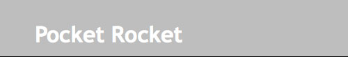 pocketrocket pocketrocket