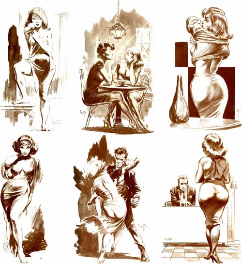 Beautiful sketches by Frank Fra...