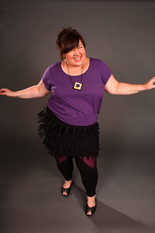 DIY fringe skirt