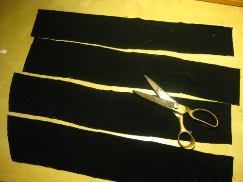 DIY fringe skirt