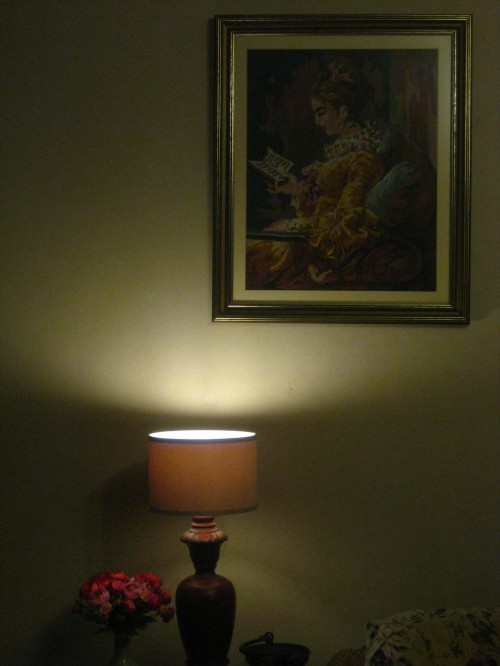 Tapestry of a Mary Cassatt painting by my Nana