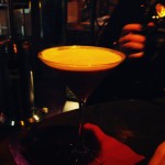 A Chambord French martini A Chambord French martini