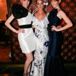 Jacqueline Buck designs at the Chambord Shine Awards Three models wearing Jacqueline Buck designs
