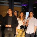 Onlookers at The Loft Shot of people in crowd staring intently at fashion coming down the catwalk.
