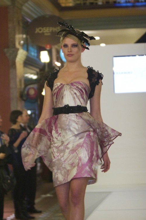 George Wu at Chambord Shine Fashion Awards - Finals.  The Strand Arcade Augus
