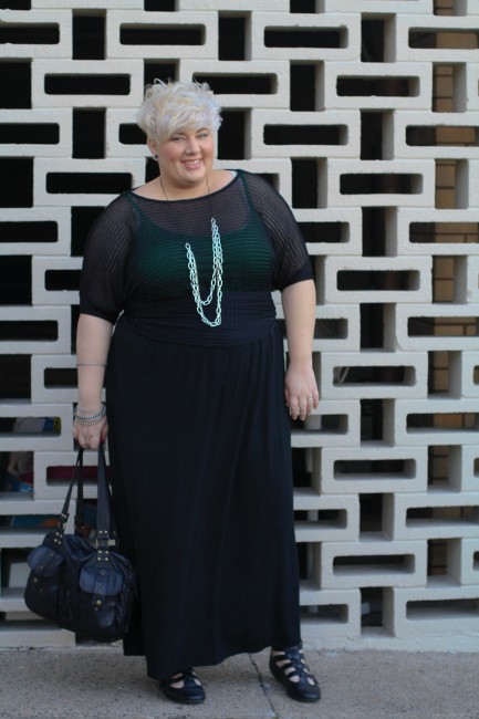 Black is just what I feel most comfortable in.