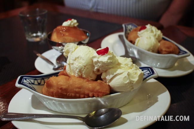 Dessert time.