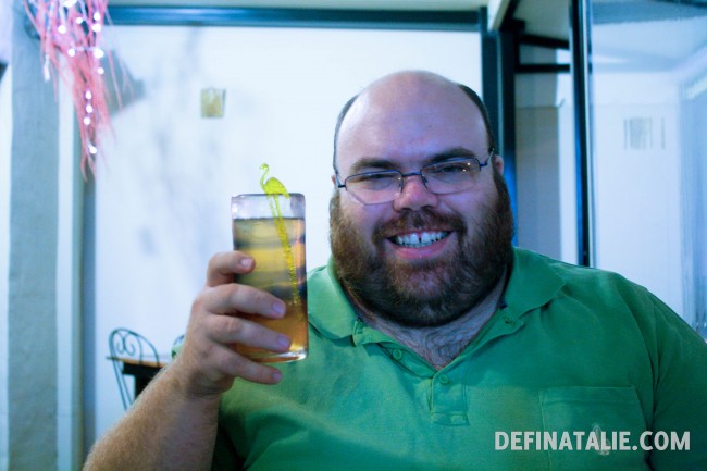 Nick's drink