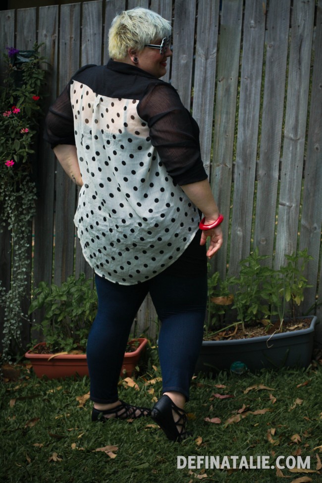 Surprise polka dots!
