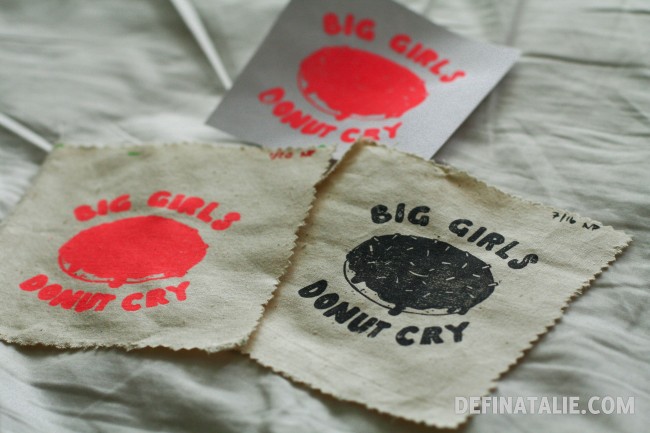 Patches and a sticker!