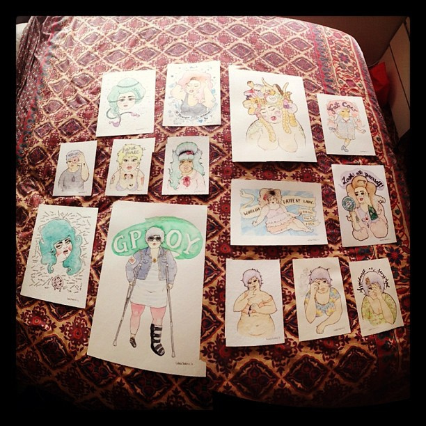 Drawings, many of.