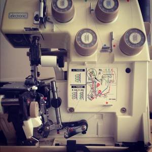 The mystical lower workings of my overlocker.