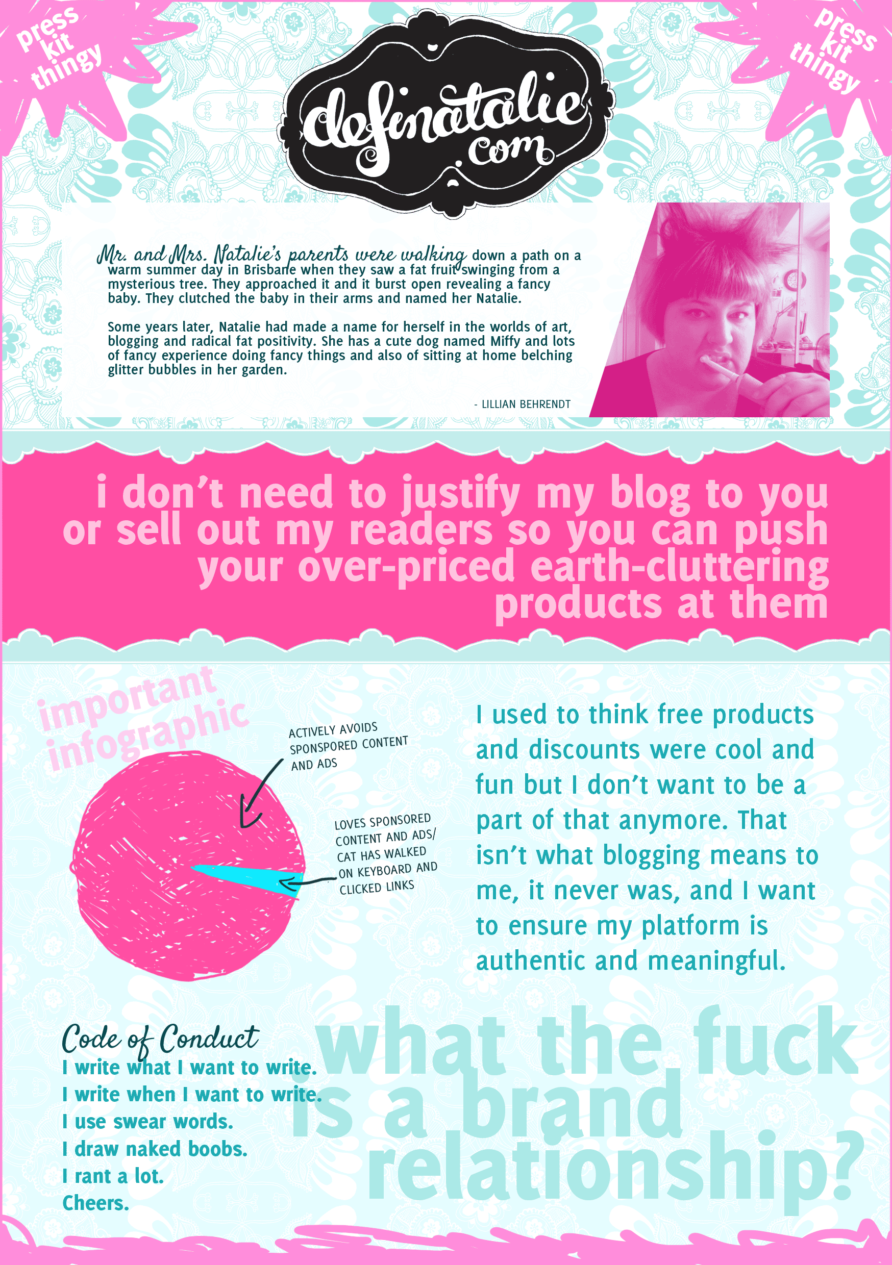 Check out my press kit!