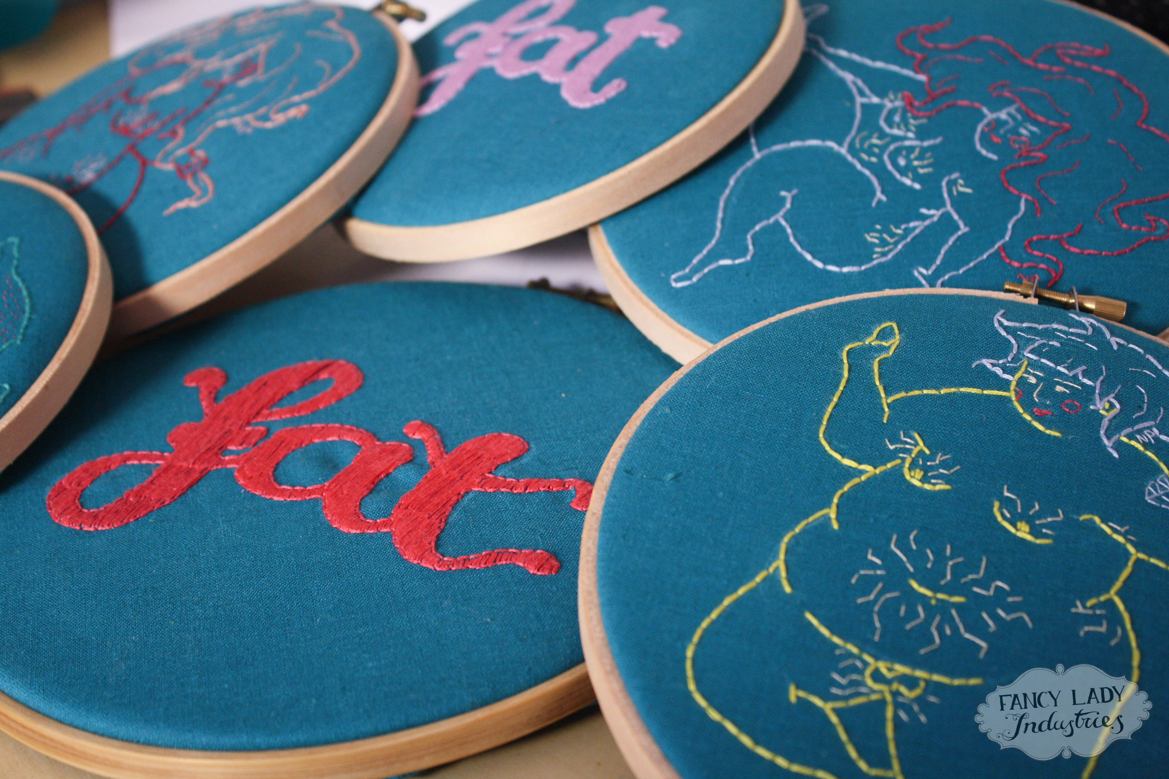 One big room full of fat stitches.