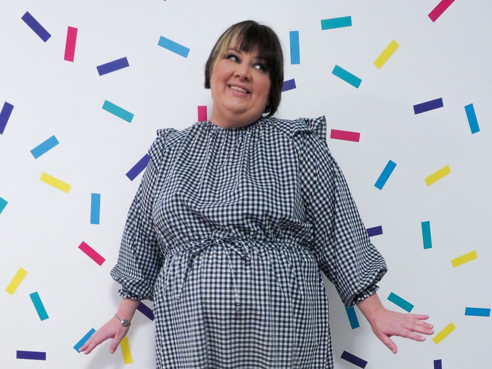 A Gingham Davenport Dress